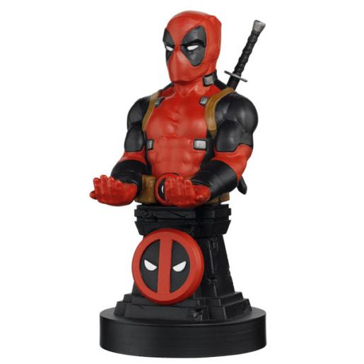 Image of EXG Cable Guys - Deadpool Supporto attivo Telefono cellulare/smartphone, Telecomando Nero, Marrone, Rosso cod015