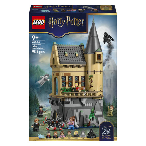 Image of LEGO Harry Potter 76463 Castello di Hogwarts: Ala dell’Infermeria Giocattolo, Kit di Modellismo con 7 Minifigure, Regalo 9+