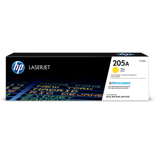 Image of HP LaserJet Cartuccia toner giallo originale 205A