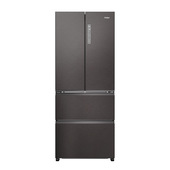 Haier HFR3718ENMD Frigorifero Side-By-Side Libera Installazione 402 L E Acciaio Inox-image