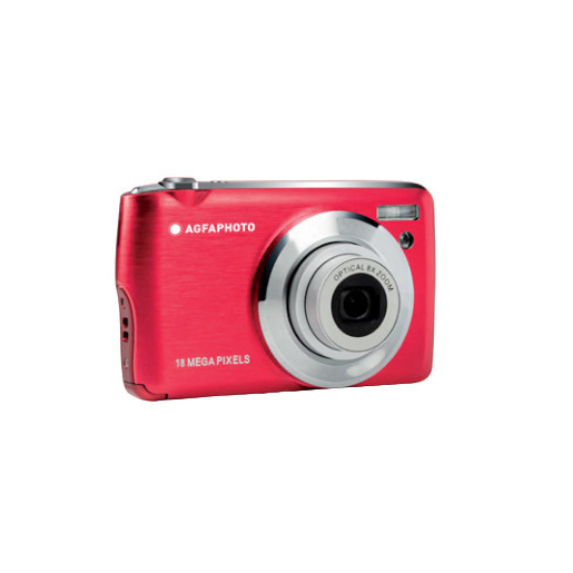 Image of AgfaPhoto Compact Realishot DC8200 1/3.2'' Fotocamera compatta 18 MP CMOS 4896 x 3672 Pixel Rosso
