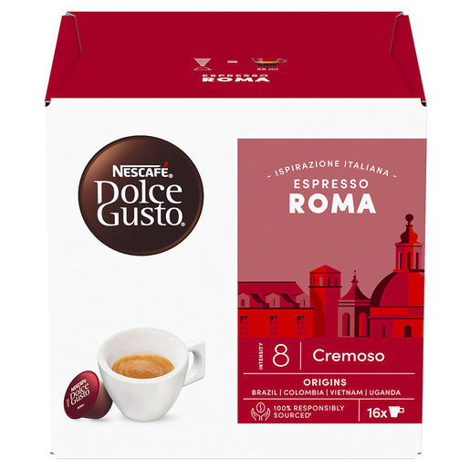 Image of        Nescafé Dolce Gusto Caffè Espresso Roma 16 Capsule