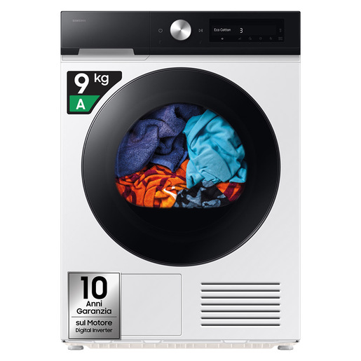 Image of Samsung DV90DB7845GE asciugatrice Libera installazione Caricamento frontale 9 kg Bianco
