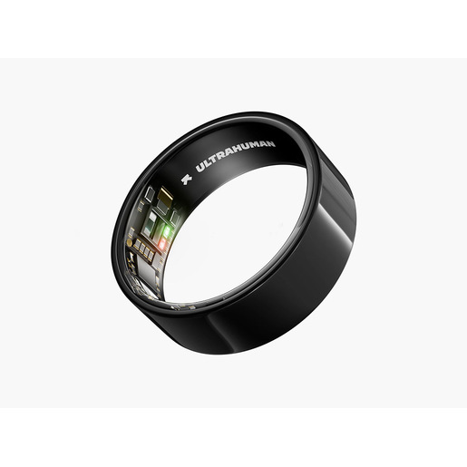 Image of Ultrahuman Ring AIR smart ring con activity tracker Nero taglia 14