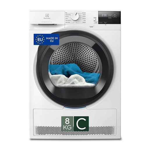 Electrolux Asciugatrice 8 Kg Classe C EW6HCH28G MADE IN EUROPE