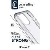 Cellularline Clear Strong - Iphone 11 Custodia Rigida Con Bordi In Gomma-image