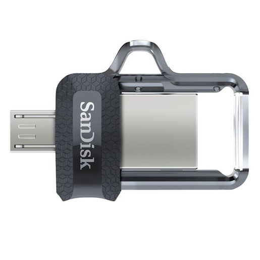 Image of SanDisk 173384 unità flash USB 32 GB USB Type-A / Micro-USB Nero, Trasparente