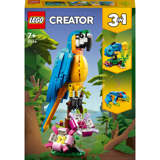 Image of LEGO Creator 3-in-1 Pappagallo esotico