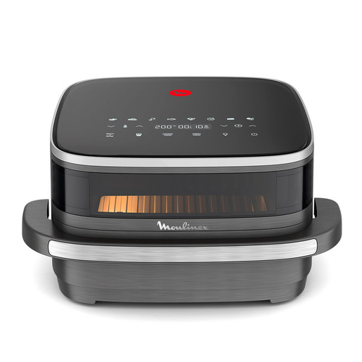 Image of Moulinex AL402H Easy Fry XL Surface, Friggitrice ad Aria 1kg, Grande Superficie di Cottura, Doppia Resistenza, Visore per Monitorare la Cottura cod015