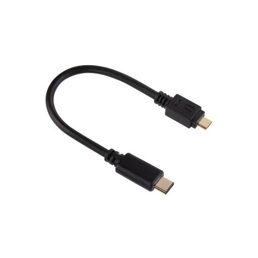 Image of Hama Cavo USB B micro M/ USB type C M, 2.0, 0,75 metri, connettori dorati, nero