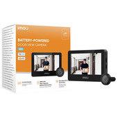 Imou VD1 Spioncino Smart A Batteria, Con Monitor Da 4,3 Pollici E Risoluzione Da 5MP. Rilevamento Umano, Registrazione Continua Con Tecnologia Aov. Masch-image