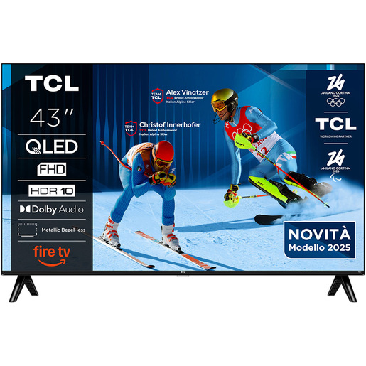 TCL SF560 Serie Smart TV QLED FHD 43'' 43SF560, Dolby Audio, HDR10, Fire TV
