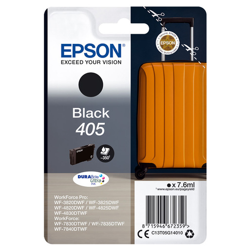 Image of Epson Singlepack Black 405 DURABrite Ultra Ink