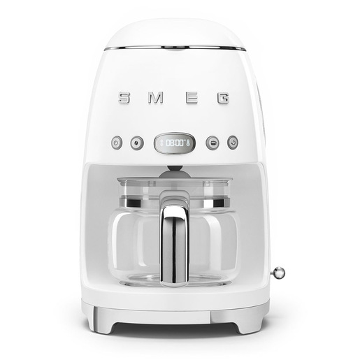 Image of Smeg Macchina da Caffè Filtro 50's Style – Bianco LUCIDO – DCF02WHEU