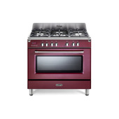De’Longhi Mem 965 Rx Ed Cucina Elettrico Gas Bordeaux, Acciaio Inox-image