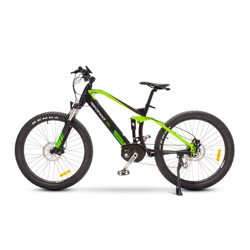 Image of Argento e-Mobility Performance Pro Nero, Verde Alluminio Taglia unica 69,8 cm (27.5'') 26,4 kg Ioni di Litio