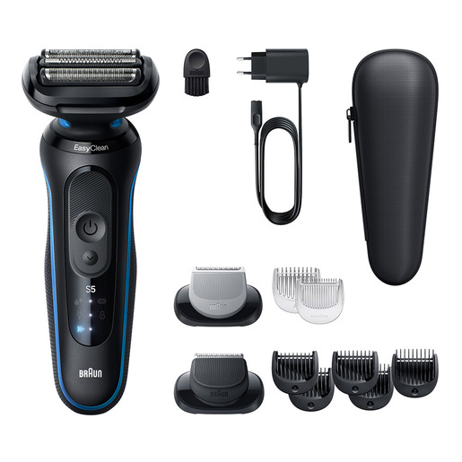 Image of Braun Series 5 52-B1650S rasoio elettrico Trimmer Blu