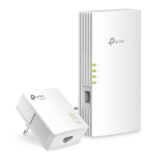 Image of TP-Link TL-WPA7817 KIT adattatore di rete PowerLine 1000 Mbit/s Collegamento ethernet LAN Wi-Fi Bianco 2 pz