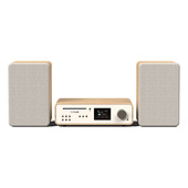 Pure 252807 Set Audio Da Casa Microsistema Audio Per La Casa 50 W Quercia, Bianco