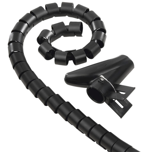 Image of Hama 00220997 organizer per cavi Universale Guaina raccoglicavo Nero 1 pz