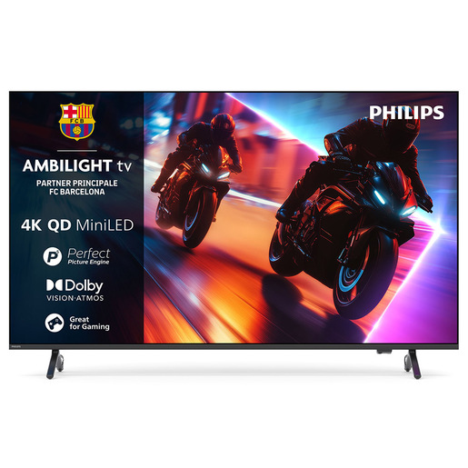 Image of Philips Ambilight TV 55MLED920 4K QD MiniLED 139cm 55'' Smart TV Dolby Vision and Dolby Atmos Titan OS