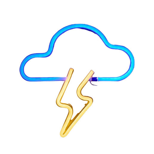 Image of Muitomas NEONWCLOUD illuminazione da parete Lampadina/e non sostituibile/i Neon