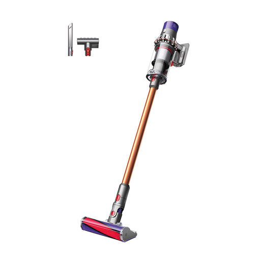 Dyson Cyclone V10 Fluffy Aspirapolvere a bastone 2 in 1 Batteria Secco Senza sacchetto 0,77 L Rame, Nichel