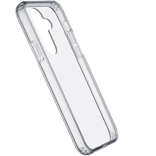 Cellularline Clear Strong - Galaxy A34 Custodia rigida con bordi in gomma