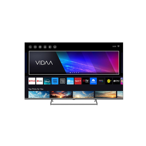 Image of IOPLEE IOP55QVDA TV 139,7 cm (55'') 4K Ultra HD Smart TV Wi-Fi Grigio 250 cd/m²