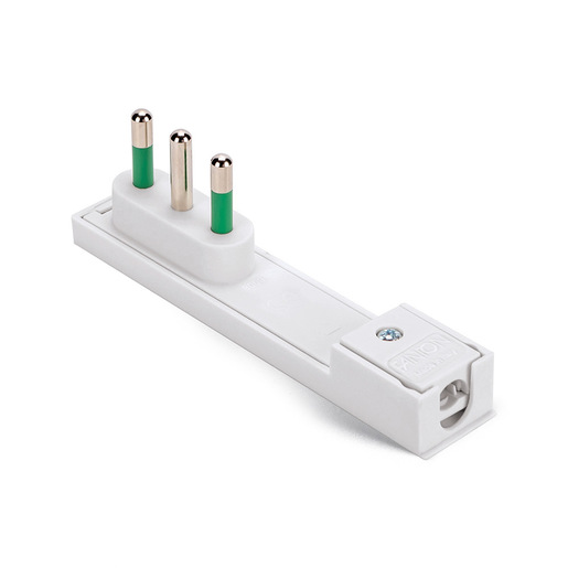 Image of FANTON 80090 presa elettrica P17 Bianco 2P+T