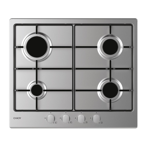 Image of Candy Idea CHW6BRX Acciaio inox Da incasso 60 cm Gas 4 Fornello(i)