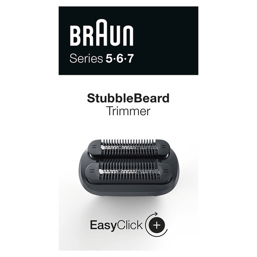 Braun EasyClick Accessorio Rifinitore Effetto Barba Incolta Per Rasoio Elettrico Series 5, 6 E 7 (Nuova Generazione)