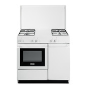 SGW854NM - Cucina A Gas Con Forno Da 44 Litri, 4 Fuochi, 86X50 Cm, Colore Bianco