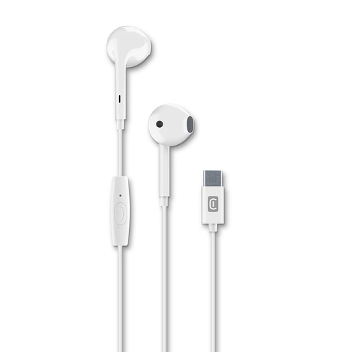 Image of Cellularline Capsule Auricolare USB-C stereo in-ear con microfono
