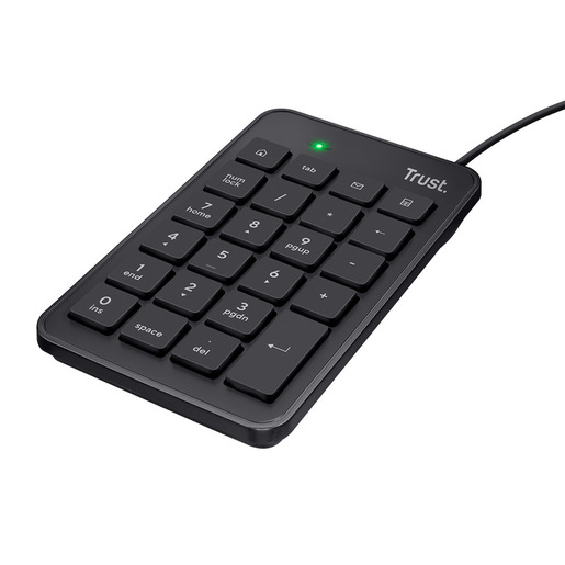 Image of Trust 22221 tastierino numerico Laptop/PC USB Nero