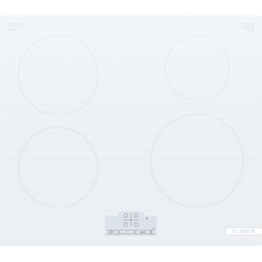 Image of Bosch Serie 6 PUE612BB1E Serie 4 Piano cottura a induzione 60 cm 4 zone standard Bianco