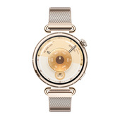 Huawei Watch GT6, Cassa 41Mm In Acciaio Inossidabile E Cinturino Oro. Compatibile Con Ios E Android. Fino A 14 Giorni Di Autonomia.-image