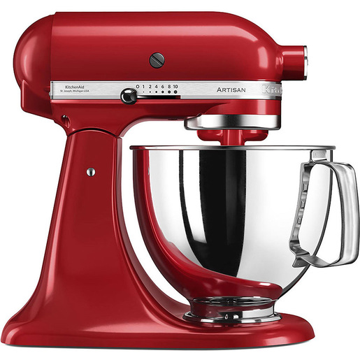 Image of KitchenAid Artisan 5ksm125 Sbattitore con base 300 W Rosso