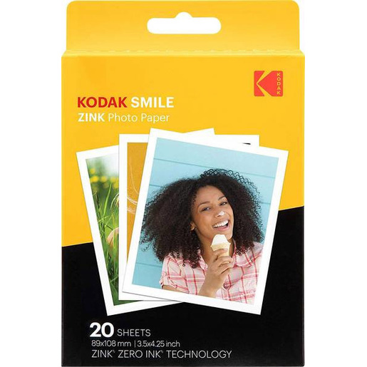 Image of Kodak Carta ZINK per Smile Classic 20 FG