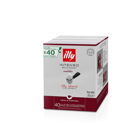 Image of Illy 40 Caffè in Cialde Monodose E.S.E. Tostato INTENSO
