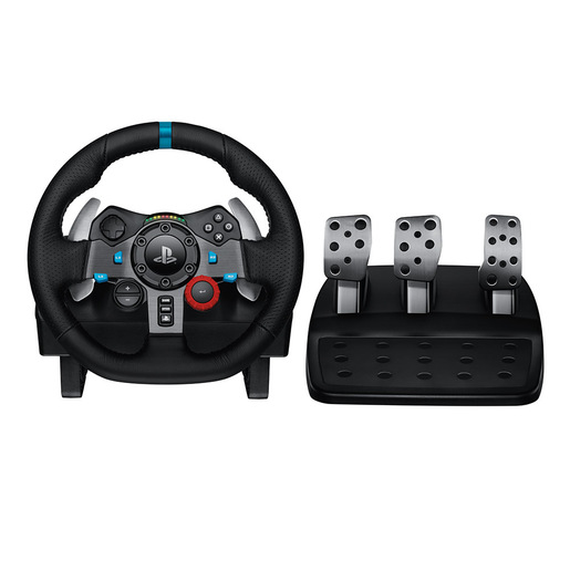 Logitech G Logitech G29 Driving Force Racing Wheel Volante da Corsa, Pedali Regolabili, Ritorno di Forza Reale, Comandi Cambio in Acciaio Inossidabile