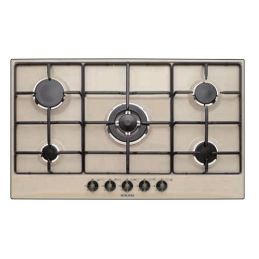 Image of Glem Gas GT955SA piano cottura Sabbia Da incasso 90 cm 5 Fornello(i)