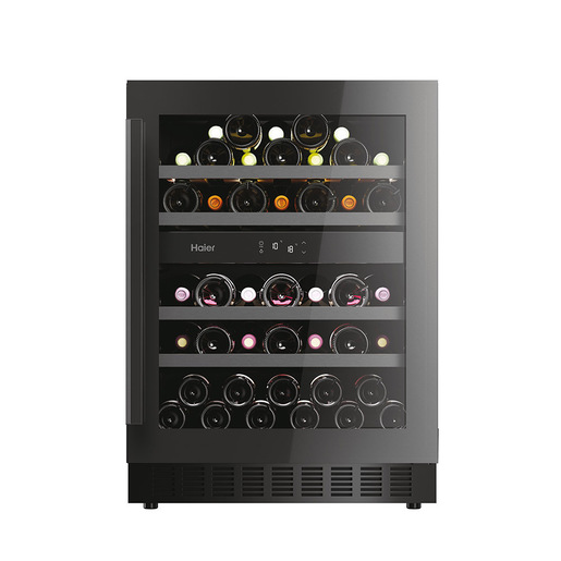Image of Haier H-WINE 700 HAKWBD 60 Cantinetta vino con compressore Libera installazione Nero 44 bottiglia/bottiglie