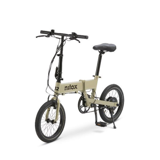 Image of Nilox NXEBJ2 bicicletta elettrica Grigio Acciaio 40,6 cm (16'') 19,5 kg Litio