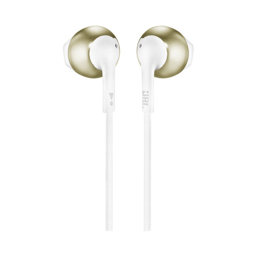Image of JBL Tune 205 Auricolare Cablato In-ear MUSICA Champagne, Oro