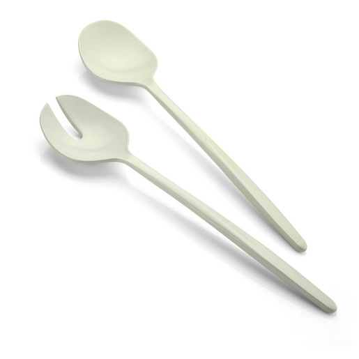 Image of Fratelli Guzzini 106101156 cucchiaio Cucchiaio da insalata Plastica Bianco 2 pz