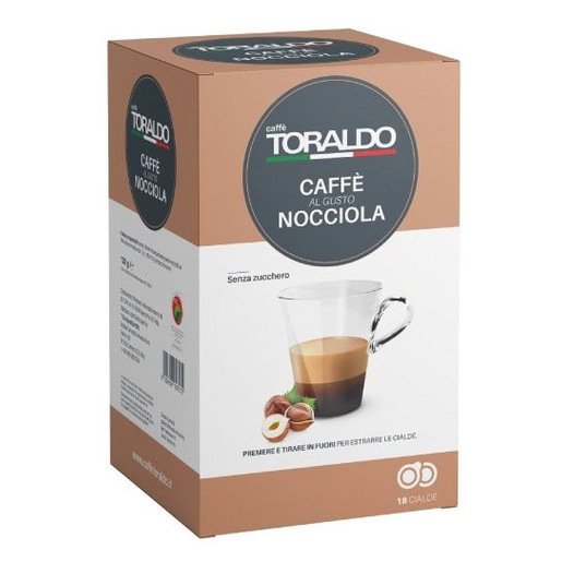 Image of TORALDO Conf 18 cialde TORALDO CAFFE E NOCCIOLA