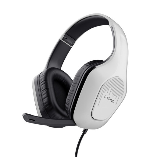 Image of Trust GXT 415PS ZIROX Auricolare Cablato A Padiglione Gaming Nero, Bianco