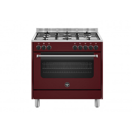 Image of Bertazzoni La Germania Americana AMN965EVIV24 cucina Elettrico Gas Rosso
