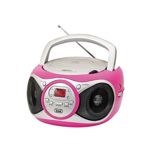 Image of Trevi CD 512 Digitale 6 W Rosa, Argento